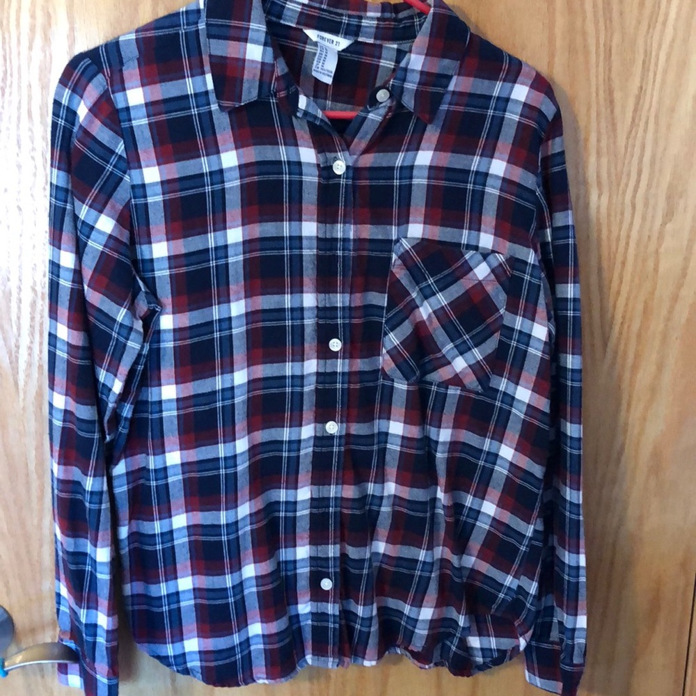 Plaid button down - Picture 1 of 2